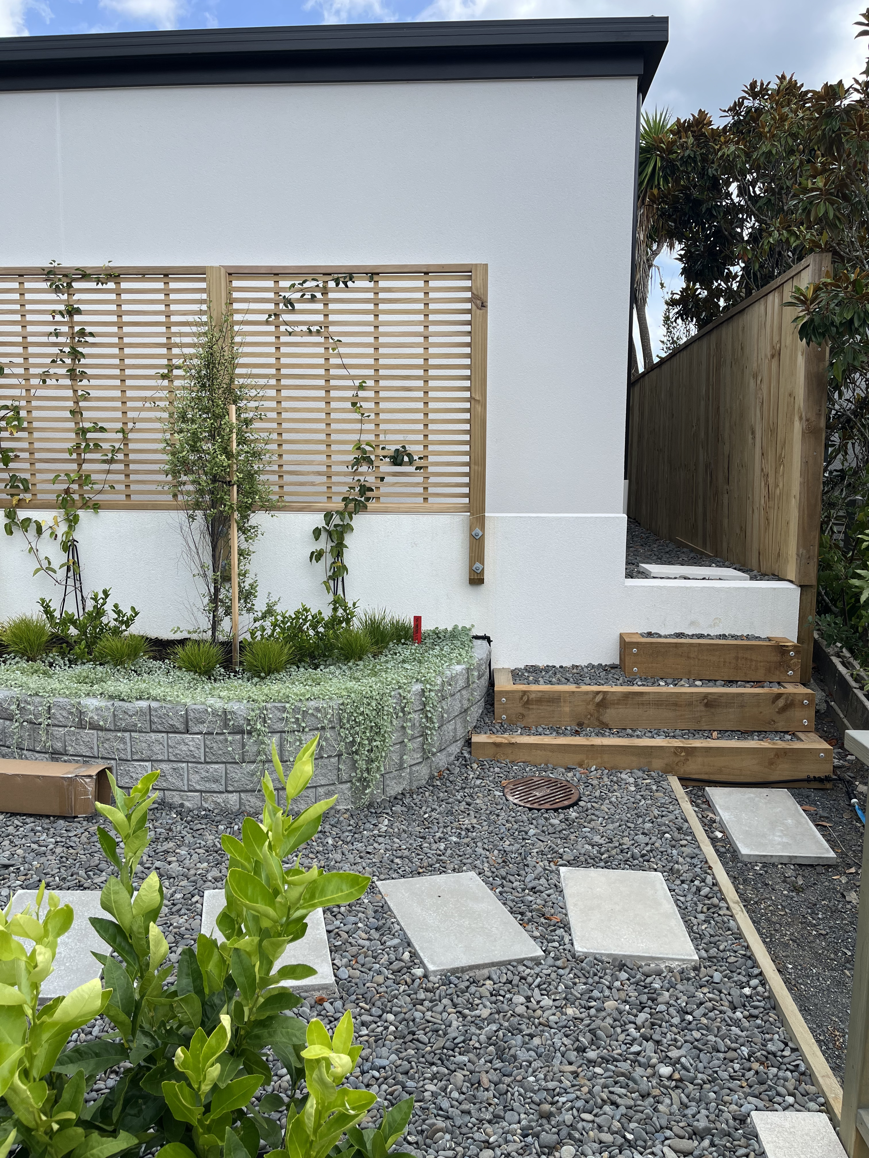 Apihai Street — landscaping