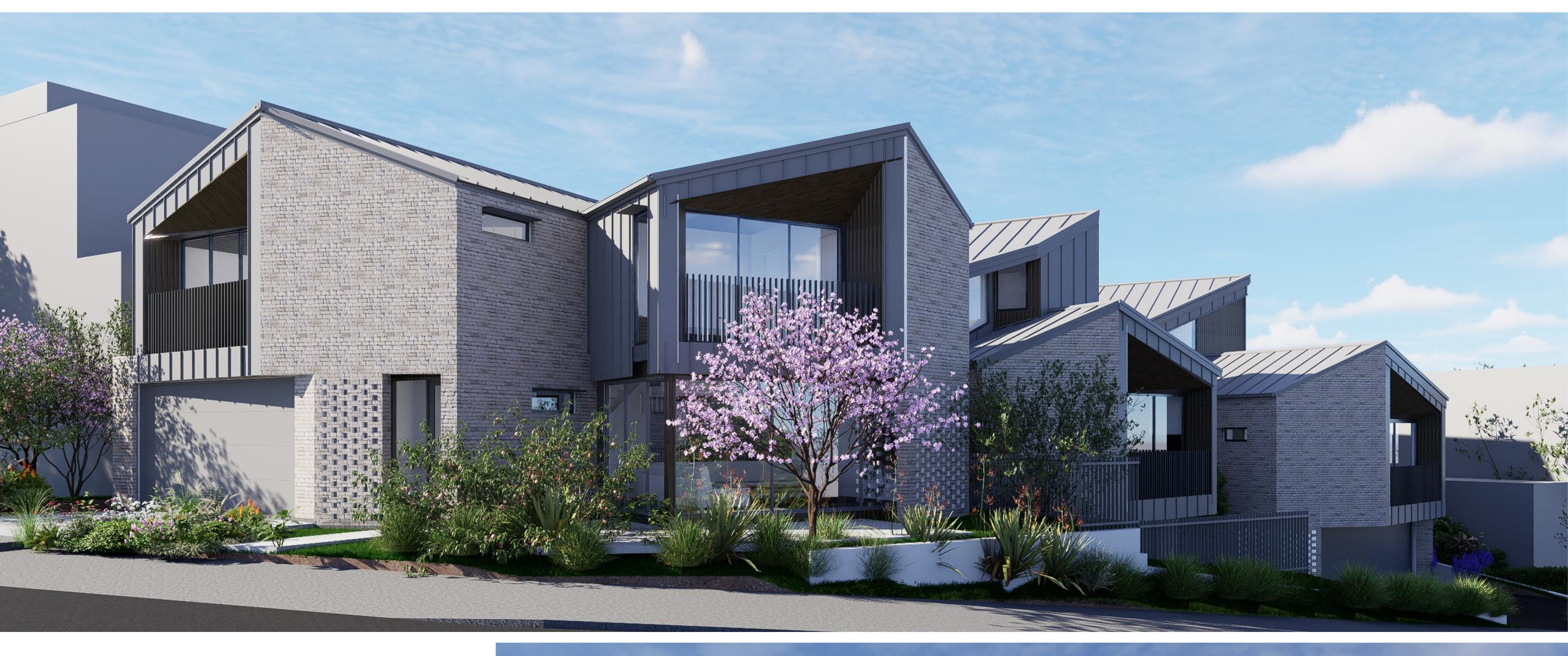 Tautari #2 — street view all three homes